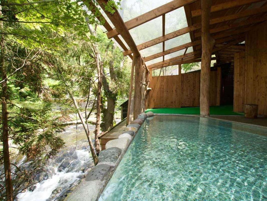 Kutsurogijyuku Shintaki Hotel Aizuwakamatsu Buitenkant foto